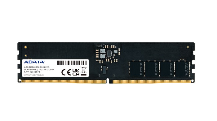 威剛工業(yè)級DDR5 CUDIMM內(nèi)存條