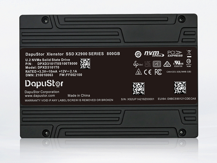 DapuStor?Xlenstor2 X2900系列SSD DapuStor?Xlenstor2 X2900系列SSD